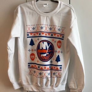 New York Islanders Christmas Sweatshirt